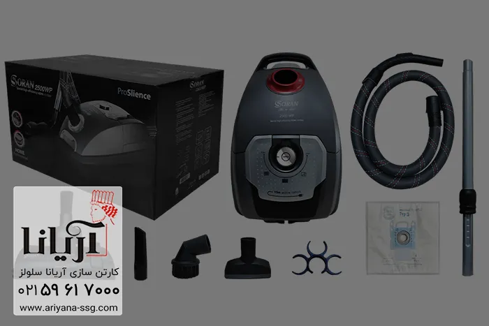 بسته بندی صادراتی جاروبرقی