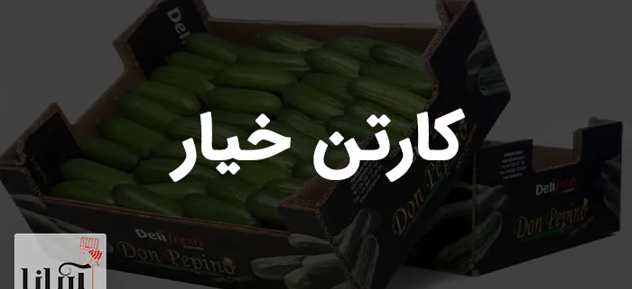 کارتن خیار | بسته بندی خیار صادراتی