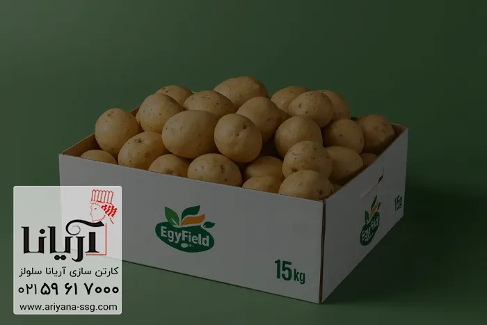 کارتن سیب زمینی لمینتی