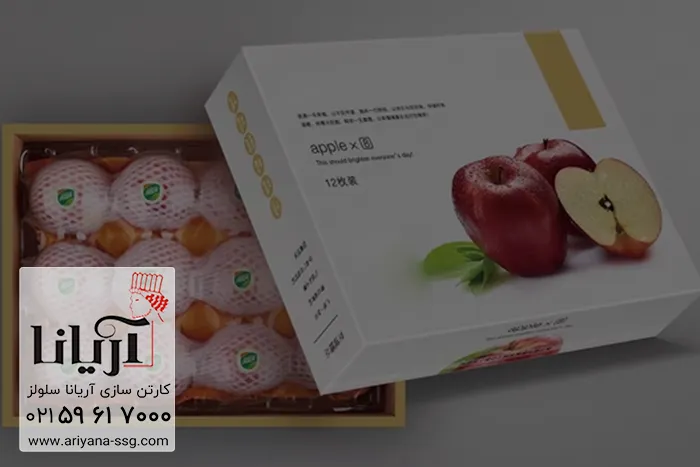 کارتن سیب صادراتی